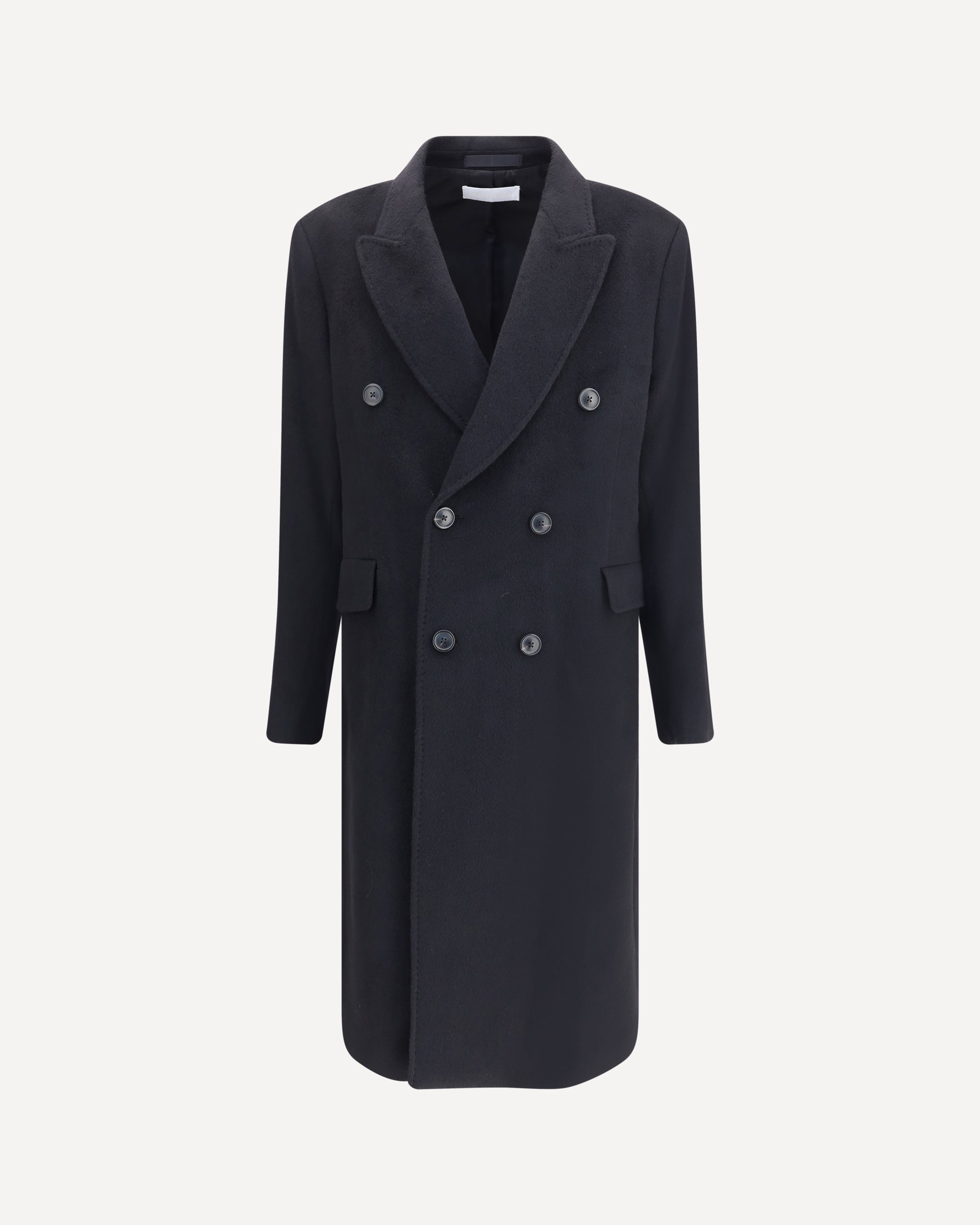 OUR LEGACY Wool Whale Coat BLACK | Base Blu