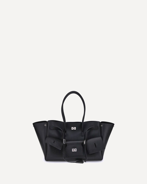 バッグ baalenciaga shoulder bag balck reflect Women's Bel Air Shoulder Bag Medium in Black | Balenciaga US
