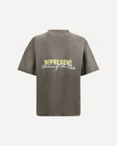 T-Shirt logata - VERDE | Base Blu