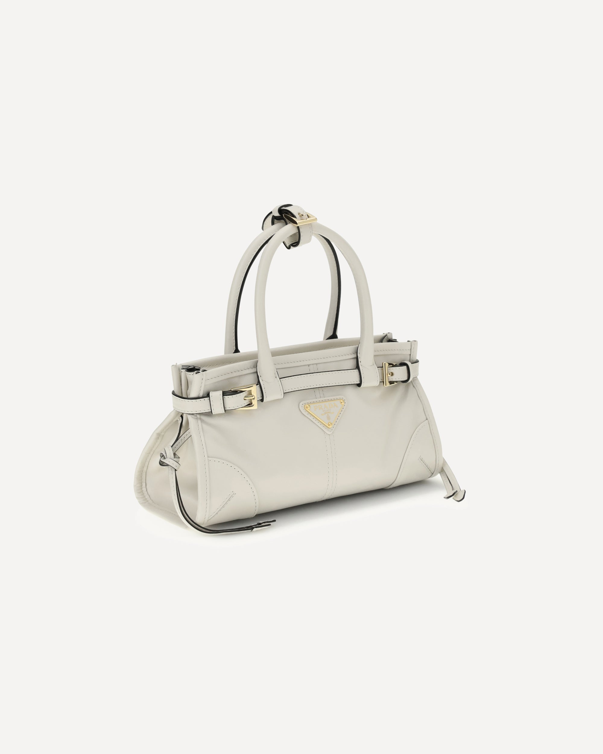 PRADA Bonnie mini Handbag WHITE | Base Blu
