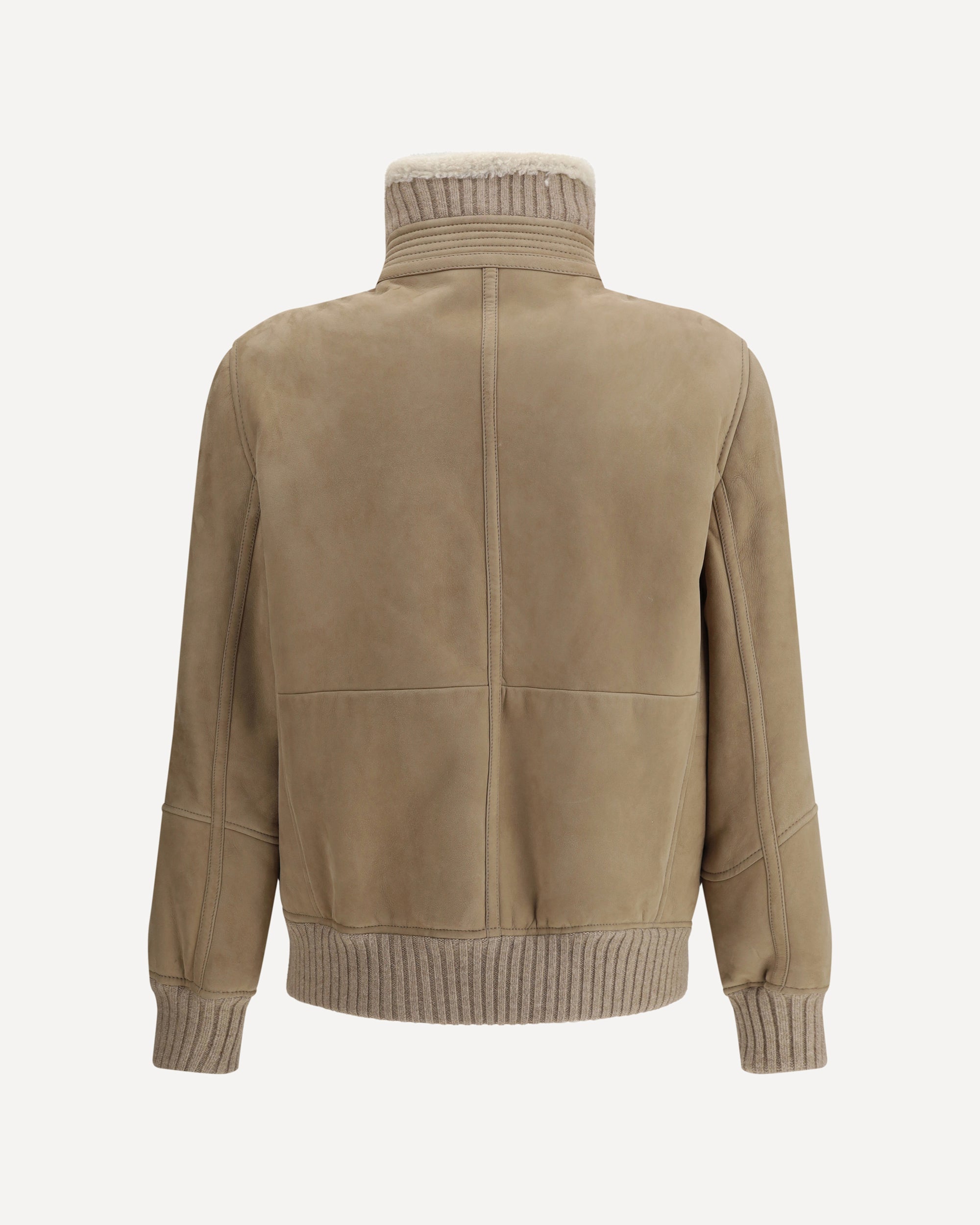 BRUNELLO CUCINELLI Shearling Jacket BEIGE | Base Blu