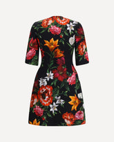 Floral midi Dress - MULTICOLOUR | Base Blu