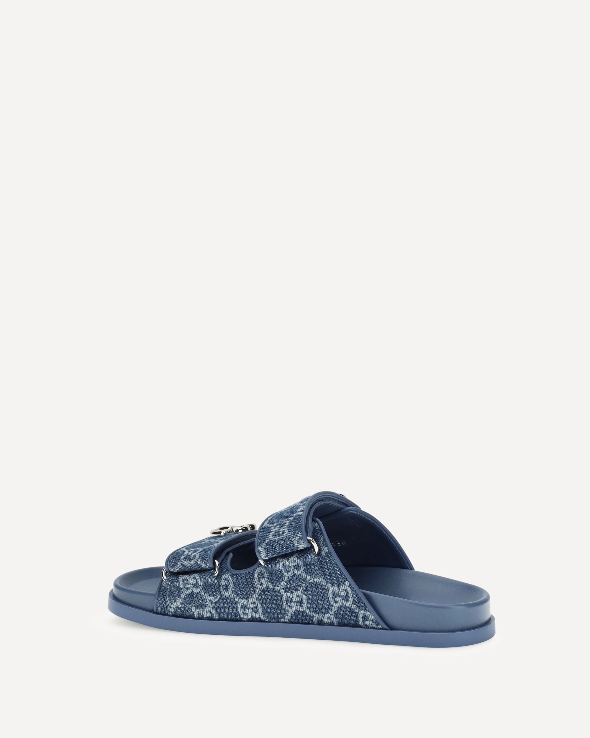 GUCCI GG Logo Sandals LIGHT BLUE | Base Blu