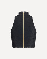 Baroque crop Top - BLACK | Base Blu