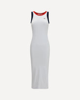 Abito midi in cotone a costine - MULTICOLORE | Base Blu