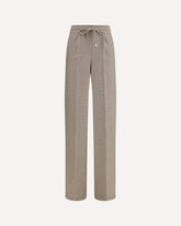 Pantaloni con coulisse in cashmere - BEIGE | Base Blu