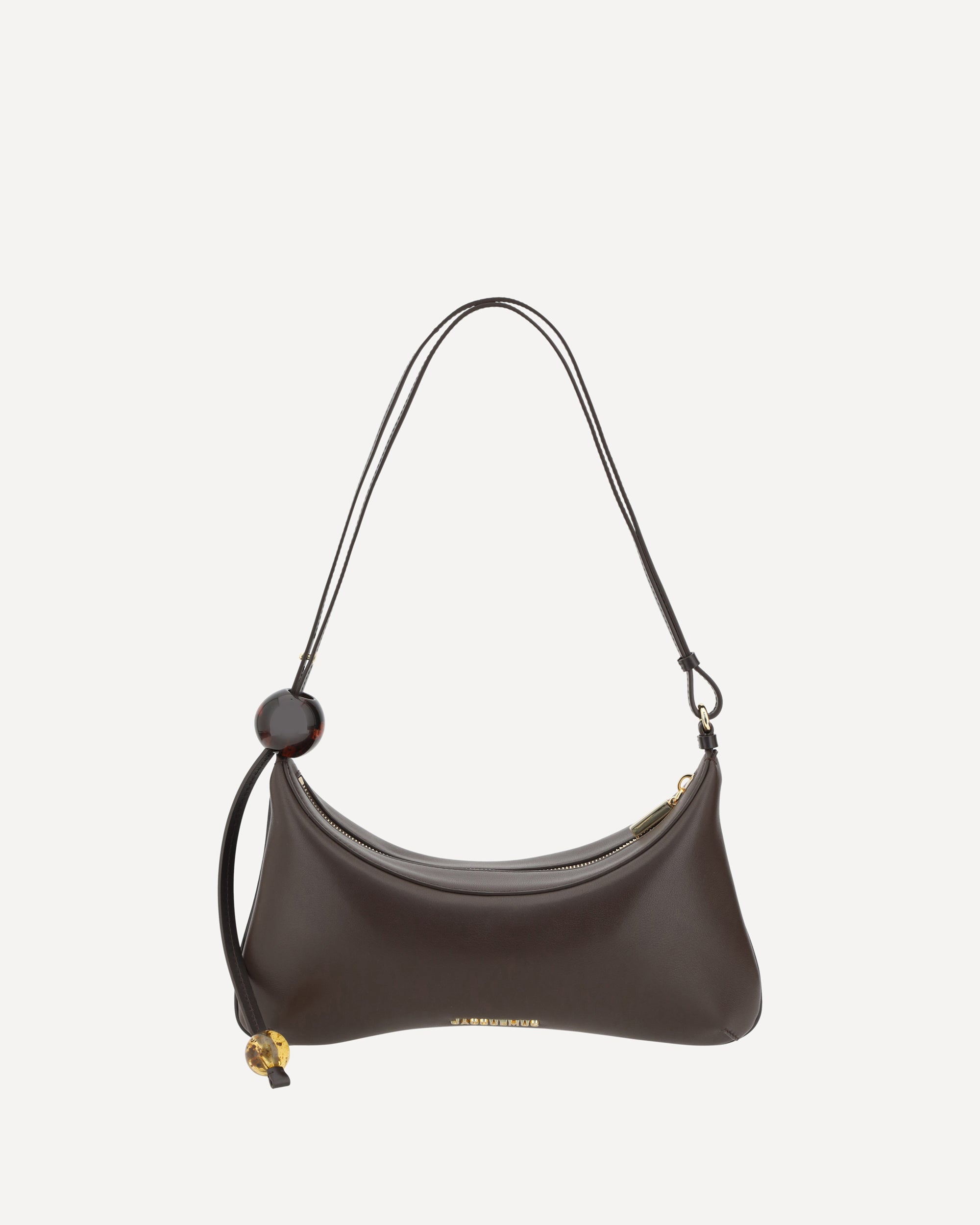 JACQUEMUS Le Grand Bisou Perle Shoulder Bag BLACK | Base Blu