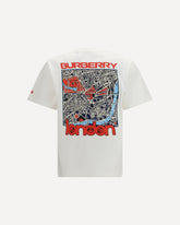 Cotton graphic T-shirt - WHITE | Base Blu