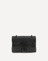 GG Marmont mini Shoulder Bag - BLACK | Base Blu