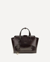 Flap medium Handbag - BLACK | Base Blu