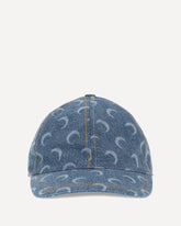 Cappello da Baseball Moon Laser Denim  - AZZURRO | Base Blu