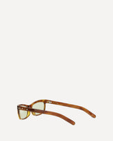 Rectangular acetate Sunglasses - BROWN | Base Blu