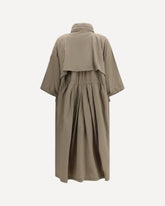 High-neck Parka - GREEN | Base Blu