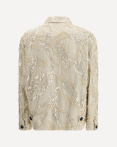 Giacca con ricami e paillettes  - BEIGE | Base Blu