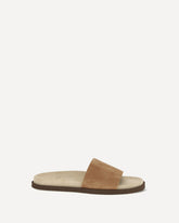 Sandali slide - BEIGE | Base Blu