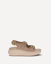 Nama wedge Sandals - PINK | Base Blu