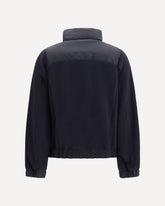 Polartec® Padded zip-up Cardigan - BLACK | Base Blu