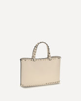 Rockstud Small Tote Bag - PINK | Base Blu