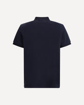 Logoed Polo Shirt - BLUE | Base Blu