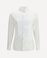 Camicia da cocktail in voile - BIANCO | Base Blu