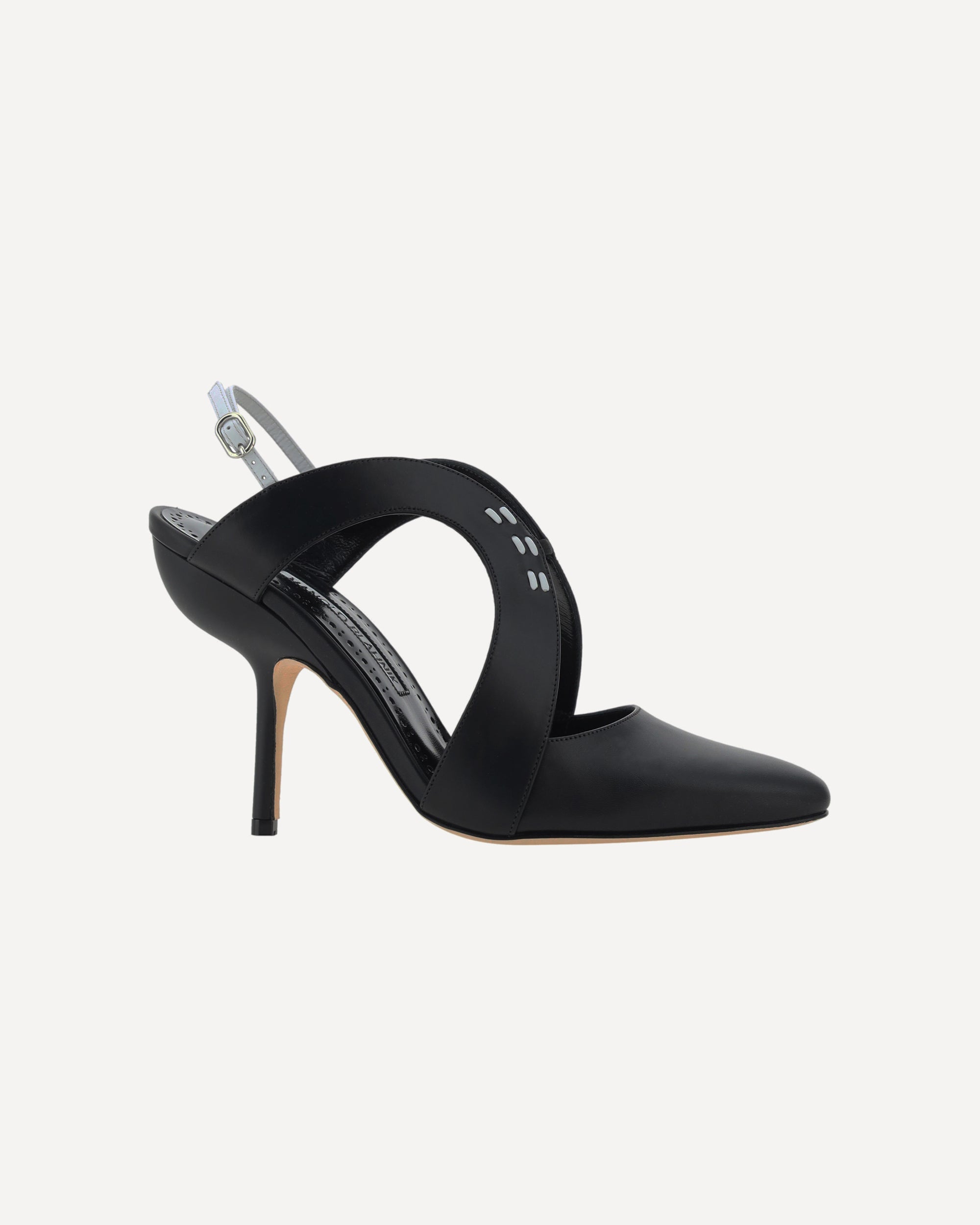 MANOLO BLAHNIK Jijara Pumps BLACK | Base Blu