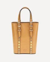 Rockstud mini Shoulder Bag - BEIGE | Base Blu