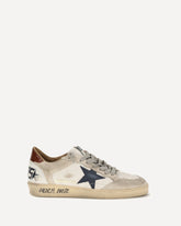 Ball Star Sneakers - WHITE | Base Blu