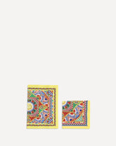 Set Tovaglietta e Tovagliolo in lino - MULTICOLORE | Base Blu