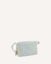 Loop leather Shoulder Bag - WHITE | Base Blu