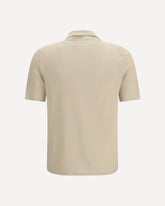 Linen Polo - BEIGE | Base Blu