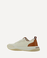 LeatherSneakers - WHITE | Base Blu