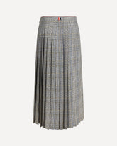 Gonna in Tweed di Seta  - MULTICOLORE | Base Blu