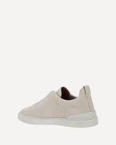 Leather Sneakers - WHITE | Base Blu