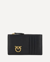 Leather Card Holder - BLACK | Base Blu