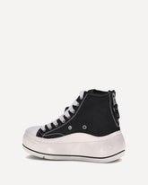 High Top Sneakers - BLACK | Base Blu