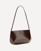 Borsa a Spalla Bra in pelle spazzolata - MARRONE | Base Blu
