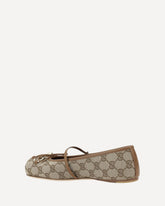 Ballerine GG - MARRONE | Base Blu