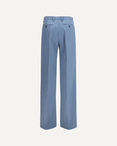 Cotton chino Pants - LIGHT BLUE | Base Blu
