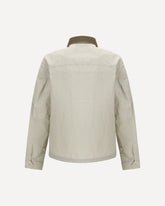 Ground Jacket with velvet collar - BEIGE | Base Blu
