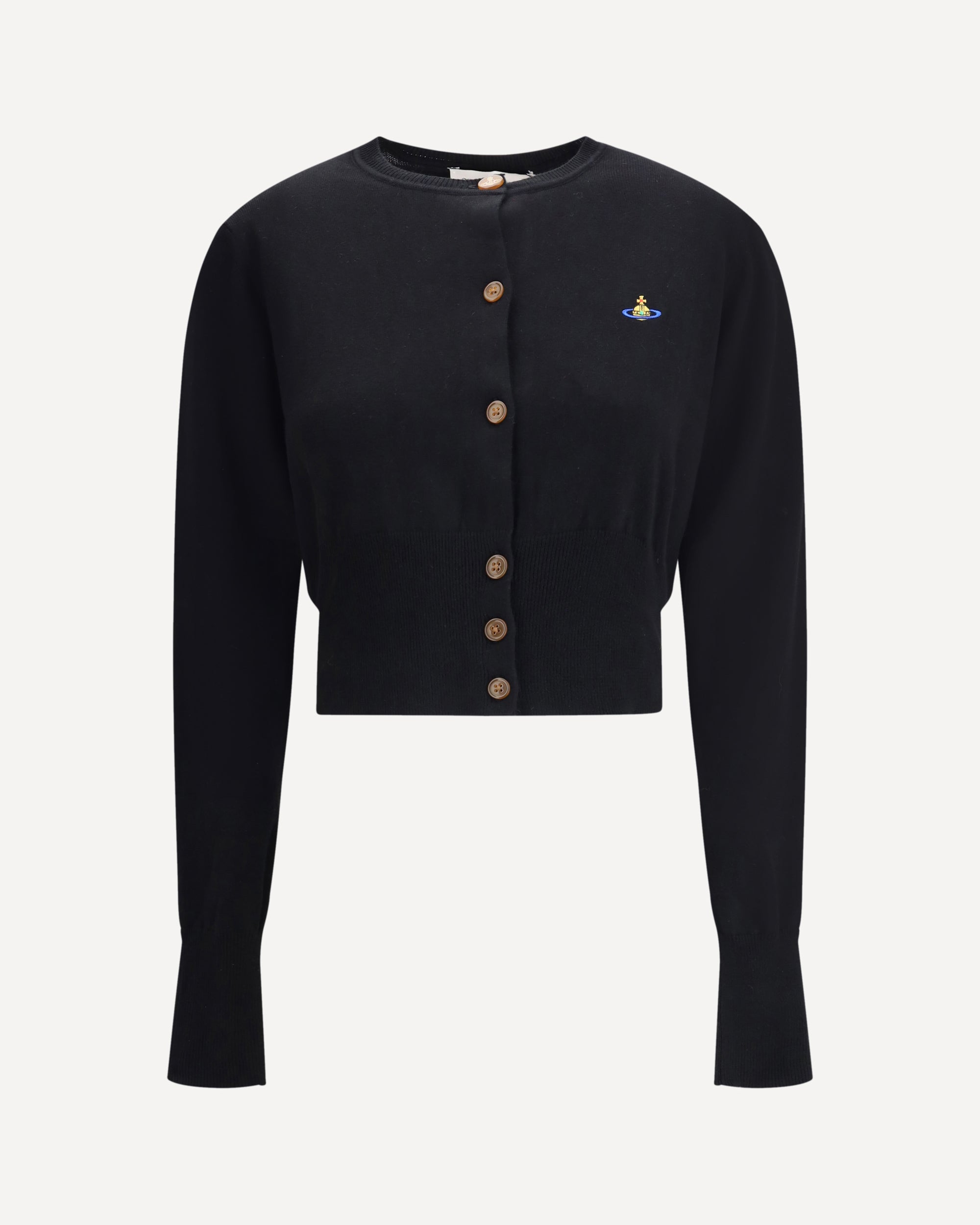 VIVIENNE WESTWOOD Bea crop Cardigan BLUE | Base Blu