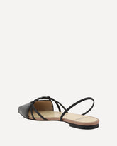 Slingback Sandals - BLACK | Base Blu