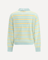 Polo Collegiate Stripe - MULTICOLORE | Base Blu