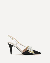 Bowow Slingback Pumps - MULTICOLOUR | Base Blu