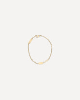 Cassandre Bracelet with charms and strass - GOLD | Base Blu