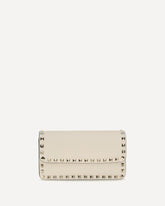 Rockstud Chain Wallet - CREAM | Base Blu