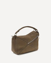Featherlight Puzzle small Bag - BROWN | Base Blu