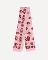 Skull Foulard - PINK | Base Blu