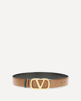 Reversible Vlogo Belt - BROWN | Base Blu