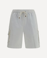 Cargo Shorts - WHITE | Base Blu