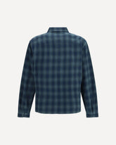 Checked Flannel Shirt - GREEN | Base Blu